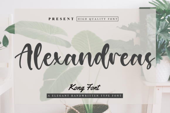 Alexandreas Font: Playful Typography for Web Design