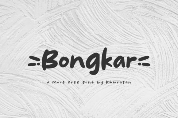 Bongkar: A Bold, Unconventional Font for Designers