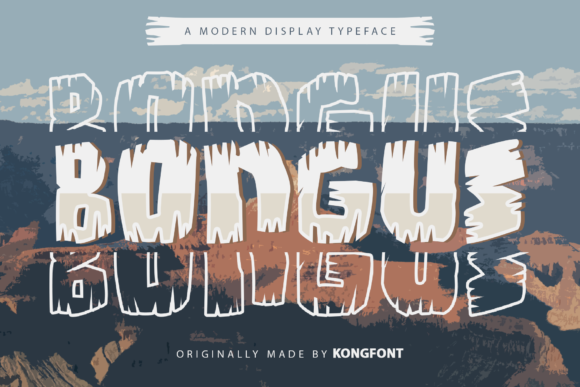 Bongus: A Playful Font for Creative Campaigns