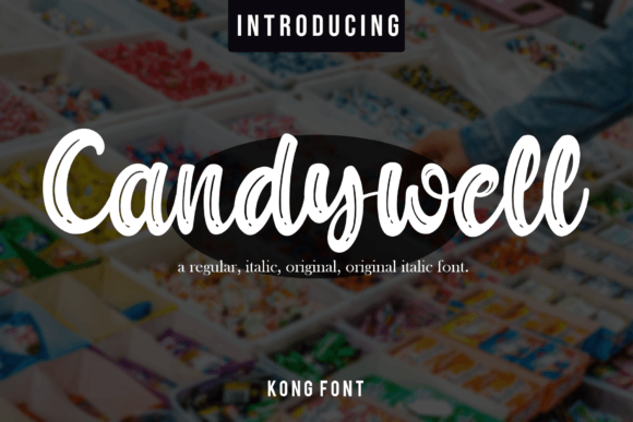 Candywell: A Playful Font for Campaigns