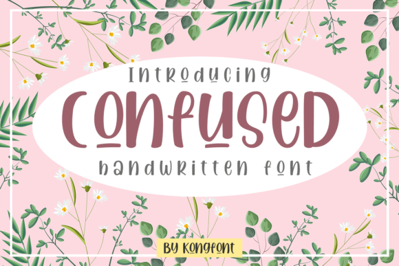 Confused Font: Playful Typography for Crafters