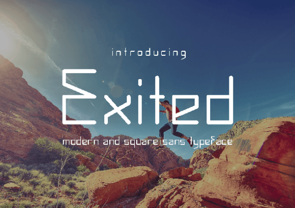 Exited: A Versatile Sans Serif Font