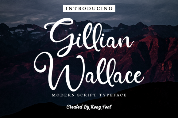 Gillian Wallace Font Review