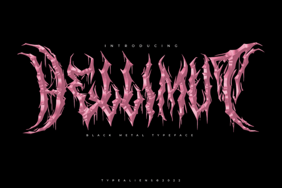 Hellimut: Gothic Font for Bold Branding