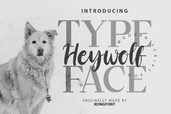 Heywolf: A Handwritten Font for Creative Projects