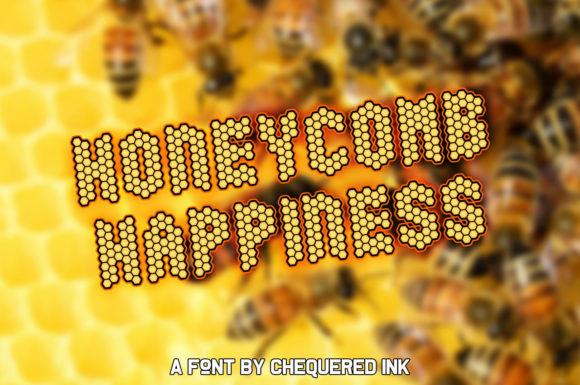 Honeycomb Happiness Font