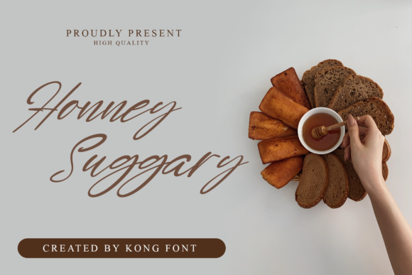 Honney Suggary Font for Creative Makers