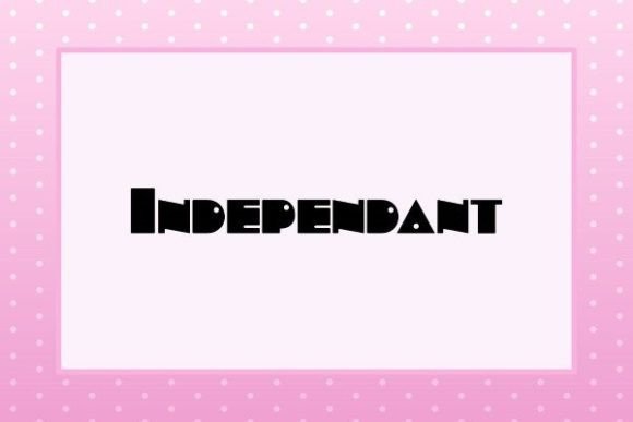 Independant Font Review