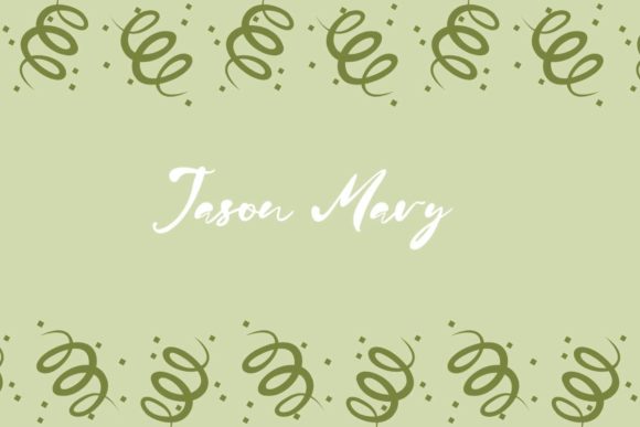 Jason Mary: A Playful Script Font for Web Design