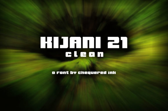 Kijani 21 Clean: A Font for Creative Expression