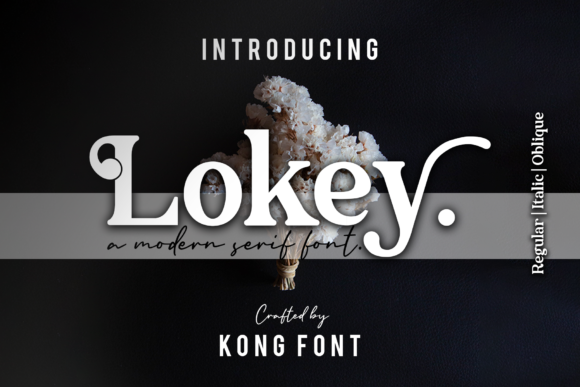 Lokey: A Playful Handwritten Font for Crafters
