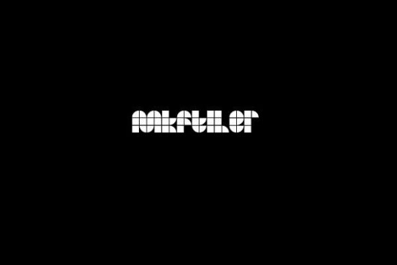 MKFTiler: A Futuristic Display Font