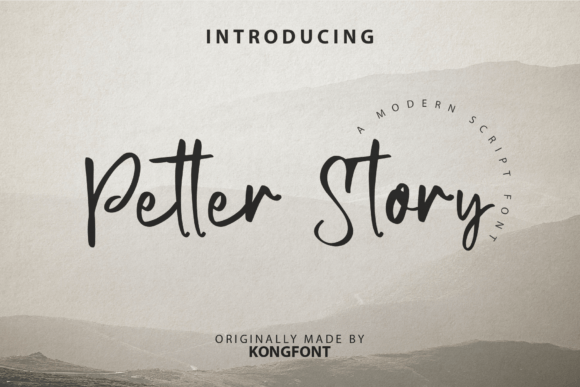 Petter Story Font: Playful Typography for Marketers