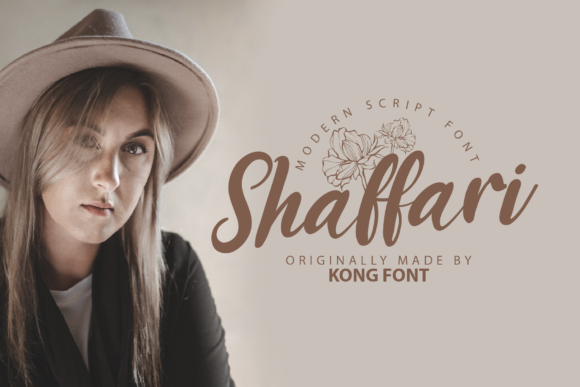 Shaffari: A Playful Script Font for Creative Projects