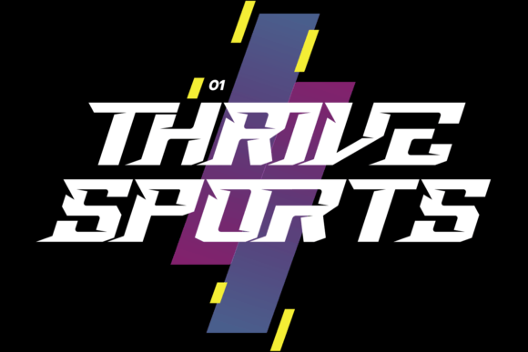 Thrive Sports Font Review